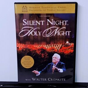 Mormon Tabernacle Choir Silent Night Holy Night DVD Walter Cronkite Live Concert